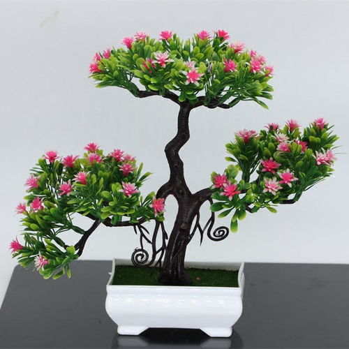 仿真花盆栽 室內(nèi)裝飾的藝術(shù)新寵